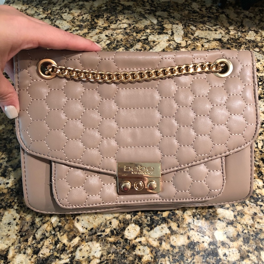 Bebe purse crossbody •tan